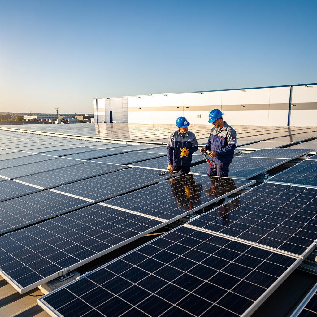 Photovoltaik für Gewerbe – Bechtold Solar-Technik GmbH